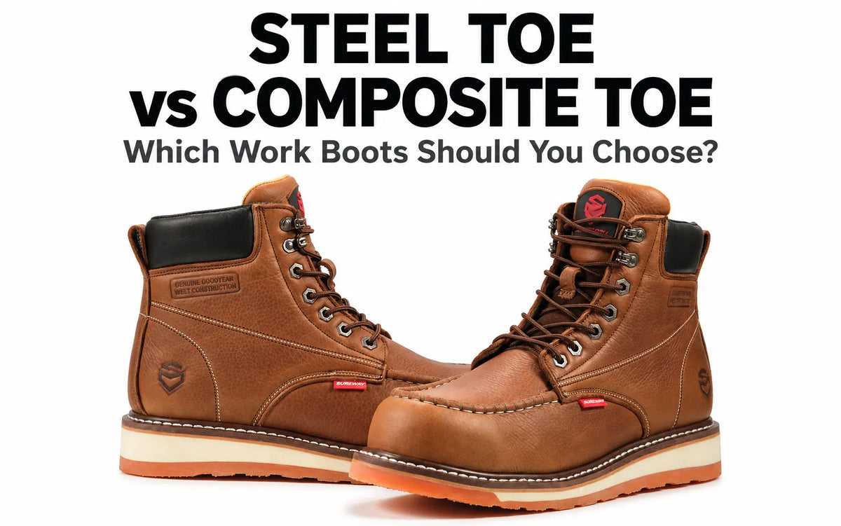 Steel Toe vs Composite Toe Work Boots: Which Should You Buy?
