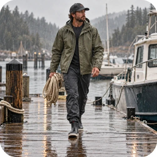 Sureway Waterproof Rain & Deck Boots – Ultimate Grip and Protection on Wet Surfaces