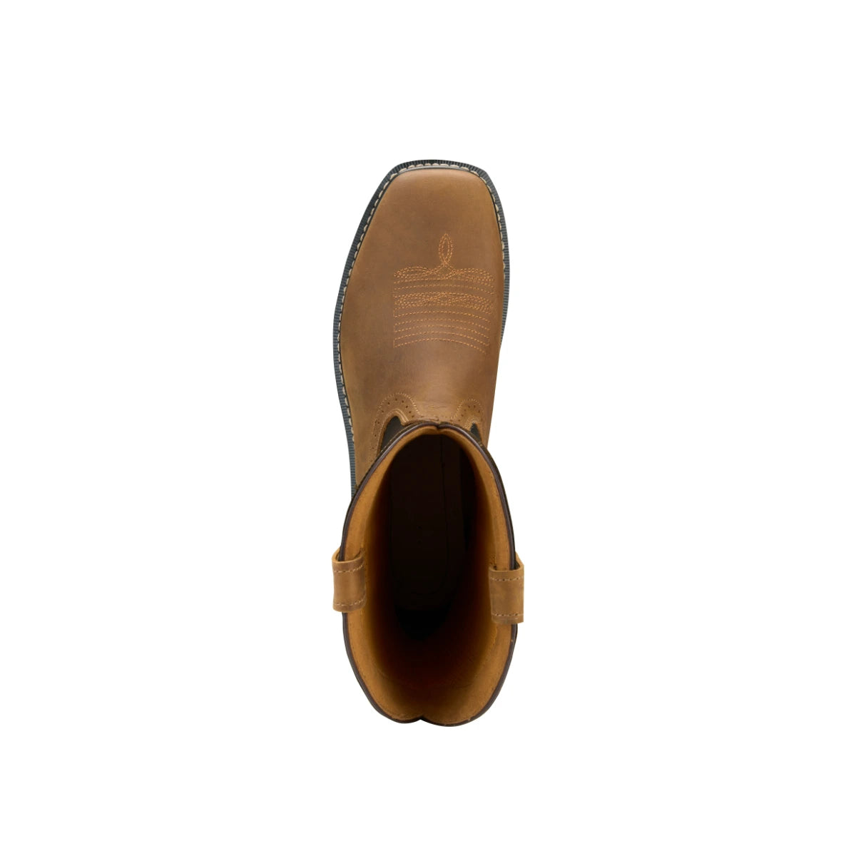 Top view of the SUREWAY 1005 Western boot showing the opening and pull-on design