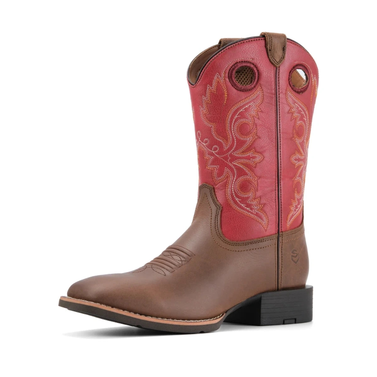 SUREWAY Men’s 1011 10-Inch Soft-Toe Western Work Boots