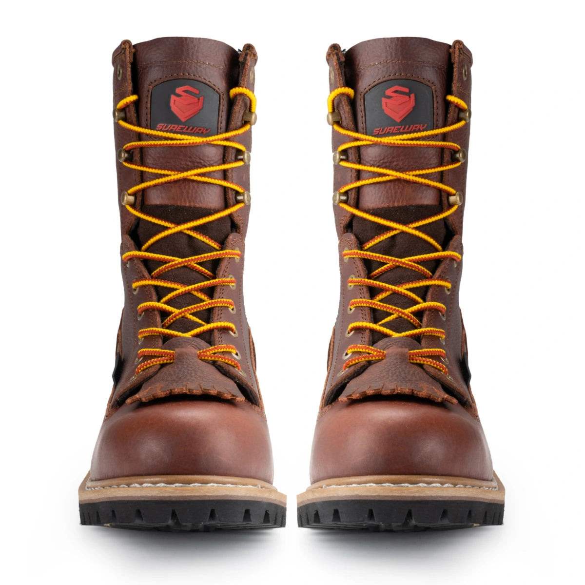 SUREWAY Men’s 1020 S WP 10-Inch Waterproof Steel Toe Logger Boots