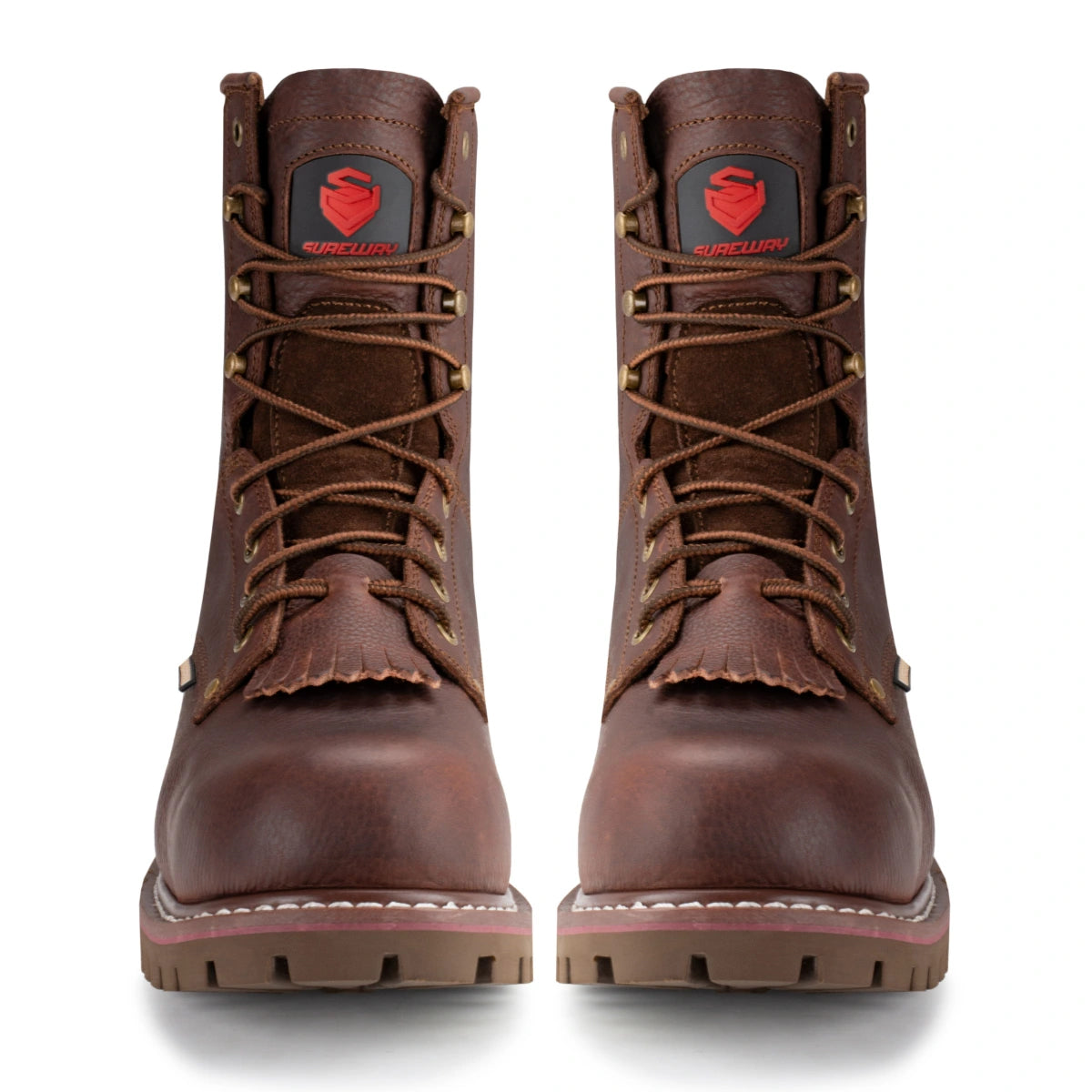 SUREWAY Men’s 1021 S WP 10-Inch Waterproof Steel Toe Logger Boots