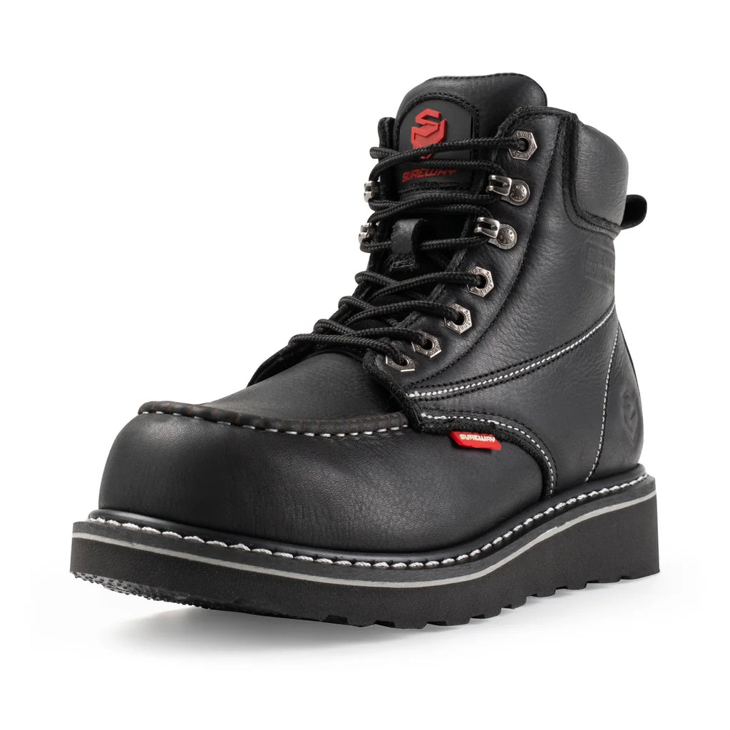 SUREWAY 601M Men’s 6-Inch Moc Toe Work Boots