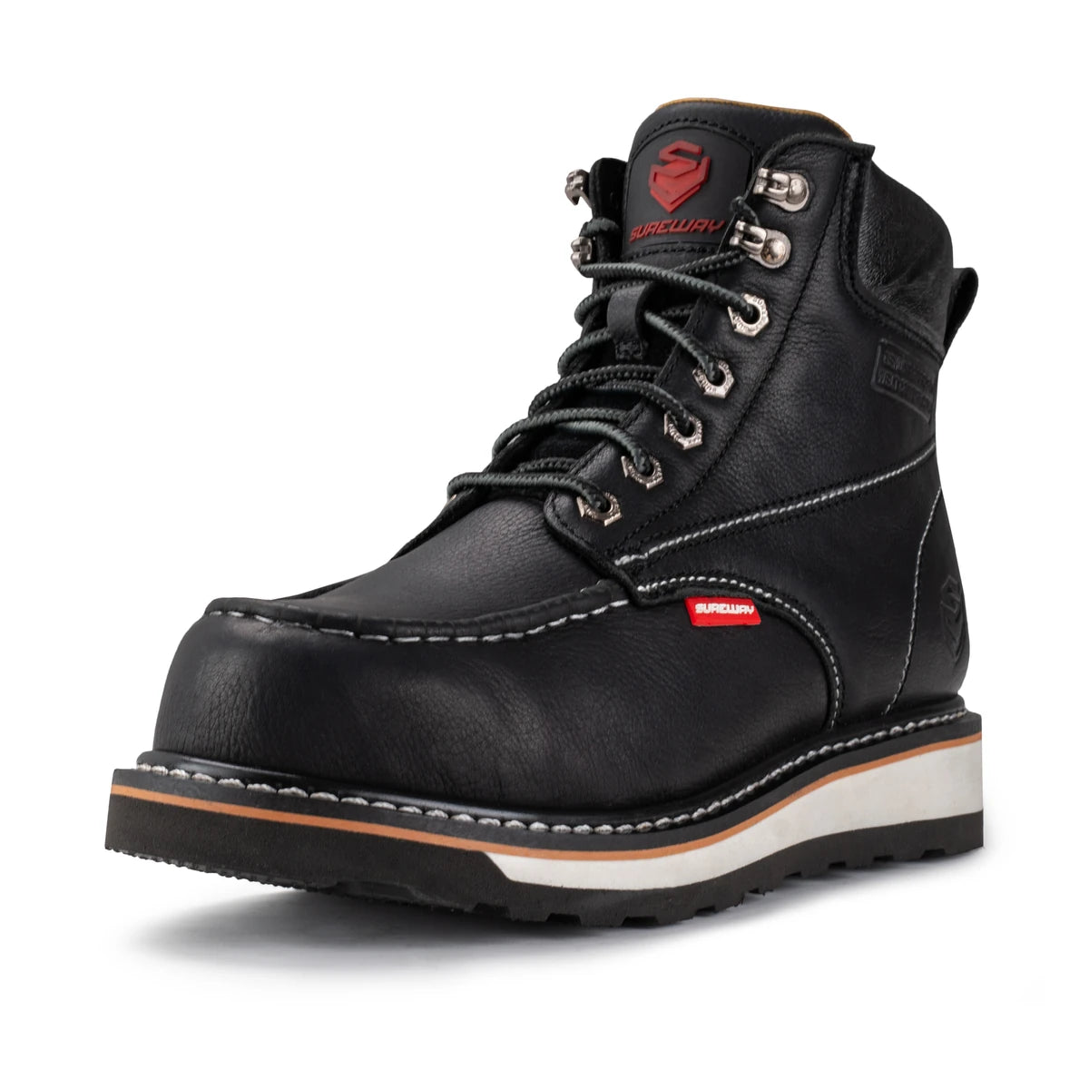 SUREWAY 601M Men’s 6-Inch Moc Toe Work Boots