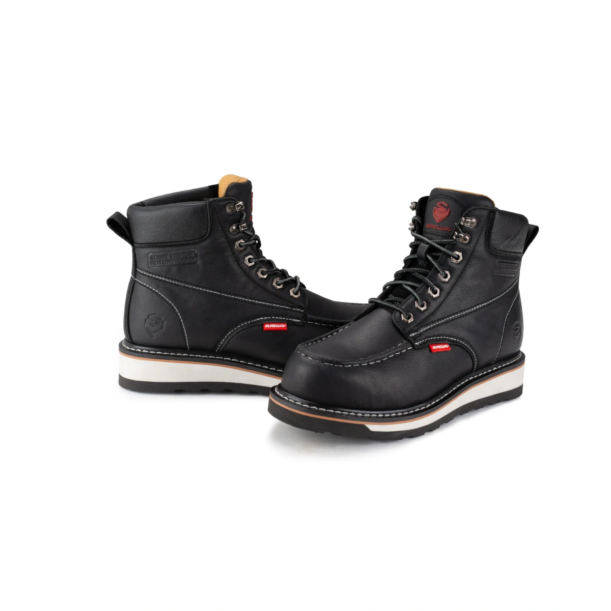 SUREWAY 601M Men’s 6-Inch Moc Toe Work Boots
