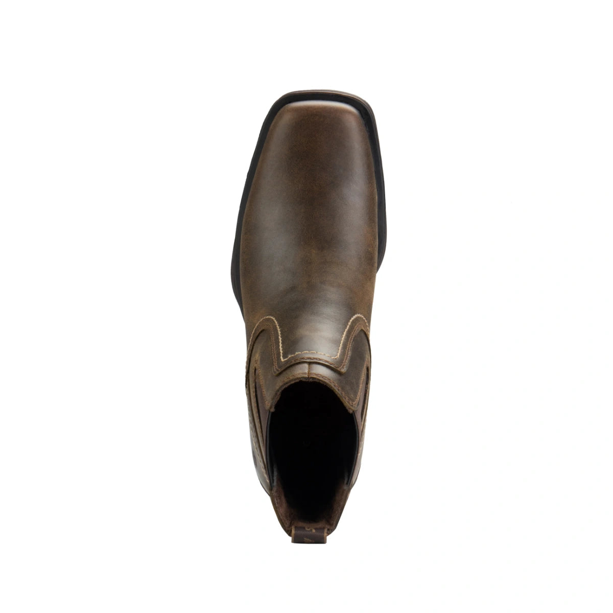 SUREWAY N608 Men’s 6-Inch Leather Chelsea Boots