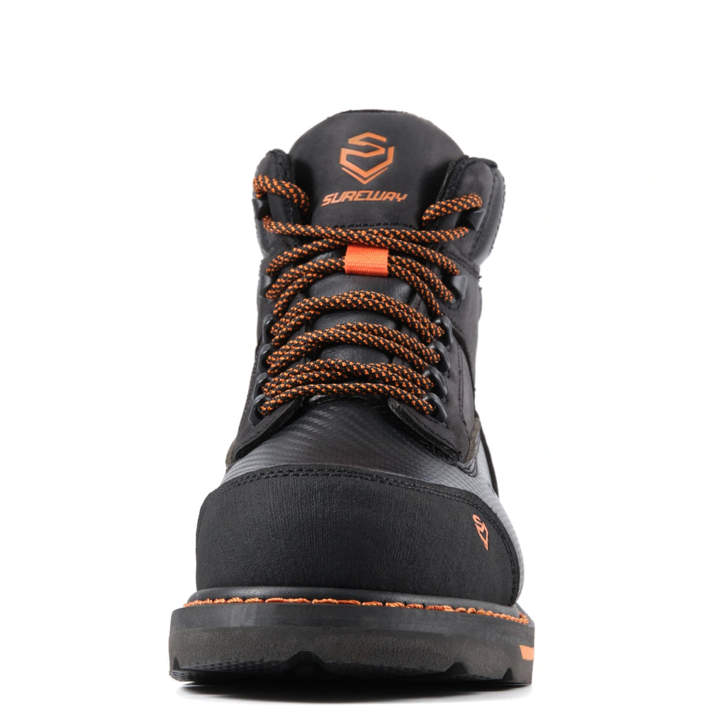 SUREWAY 616 Men’s 6-Inch Heavy-Duty Waterproof Work Boots – Soft & Composite Toe