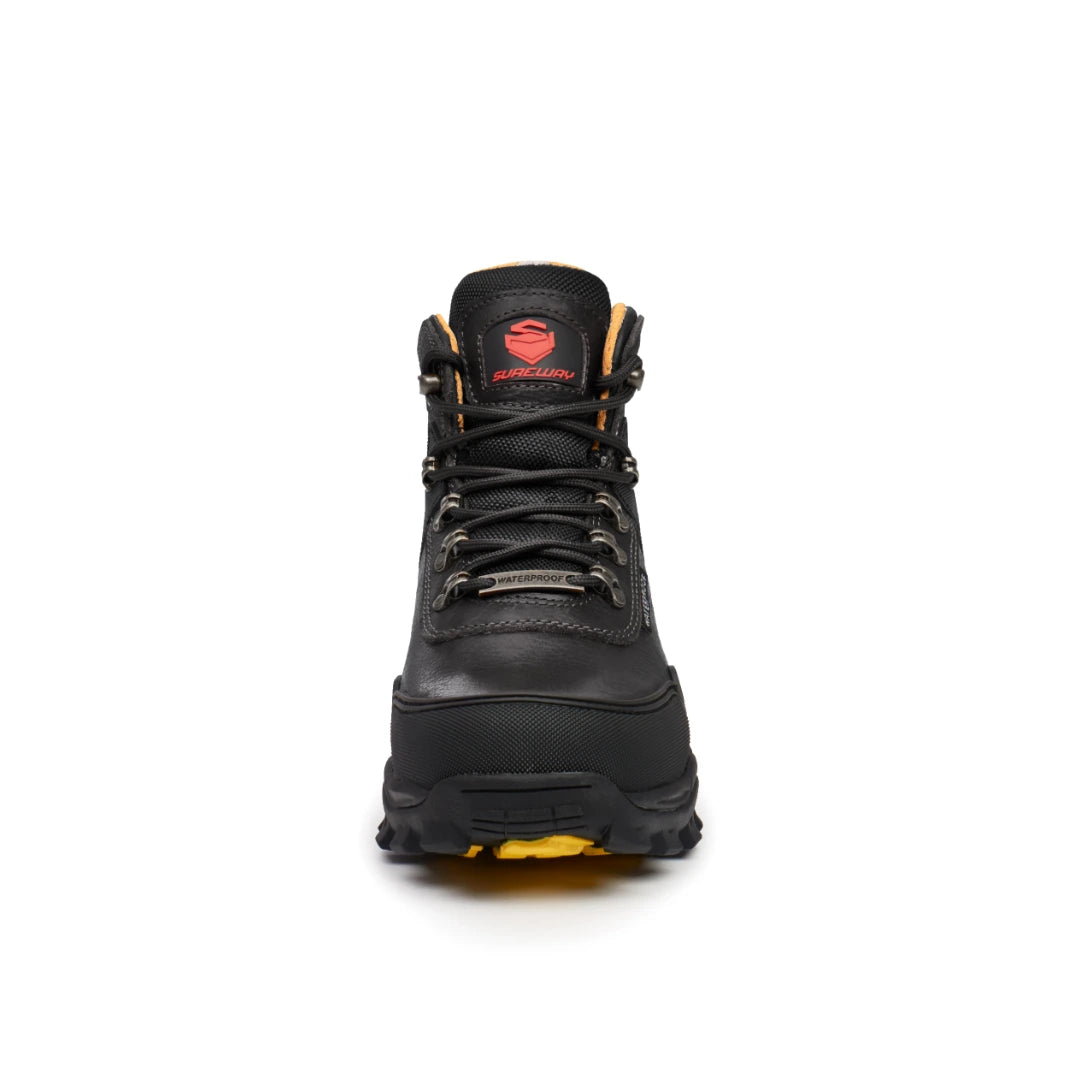SUREWAY 618 men's black lace-up work boot