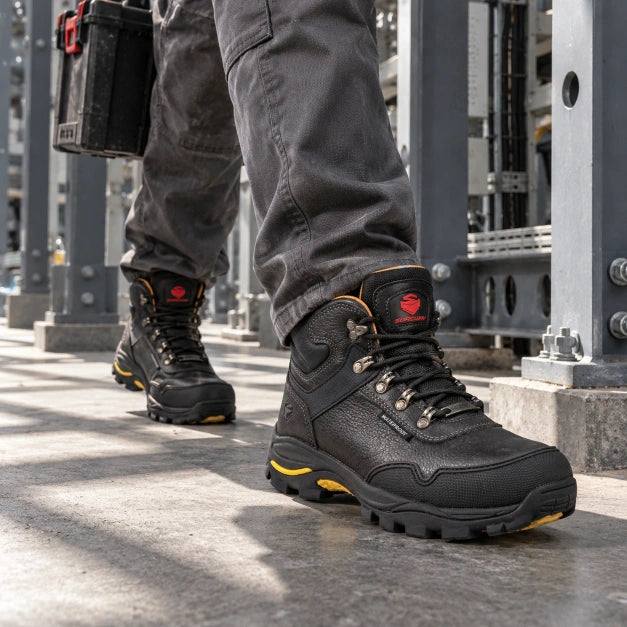 SUREWAY 618 Men’s 6-Inch Waterproof Soft Toe Lace-Up Work Boots — detail image 1