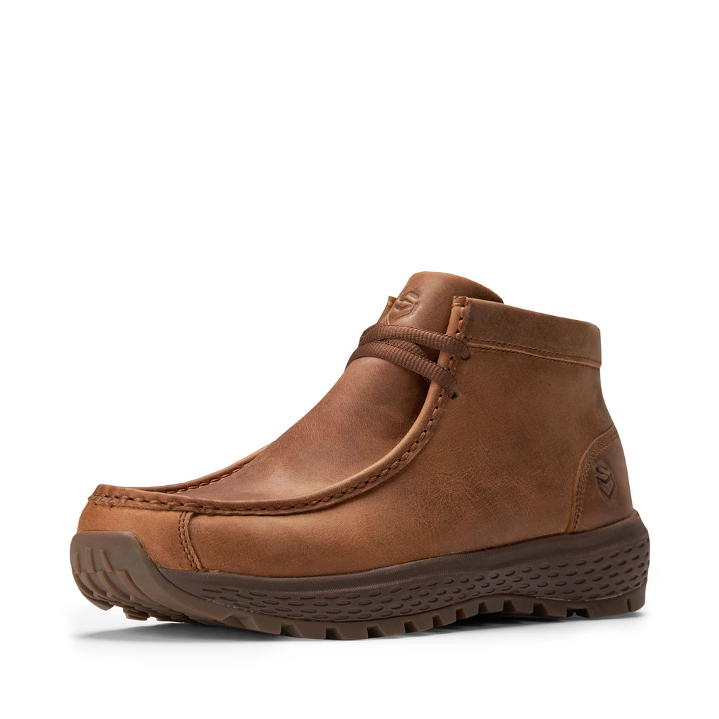 SUREWAY Men‘s 620M 6-Inch Slip-On Moc Toe Chukka Boot