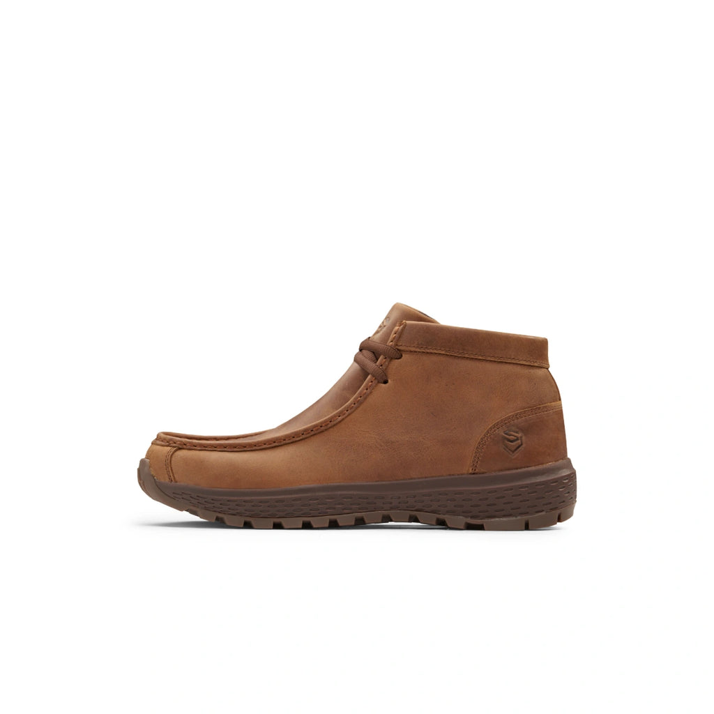 SUREWAY Men‘s 620M 6-Inch Slip-On Moc Toe Chukka Boot