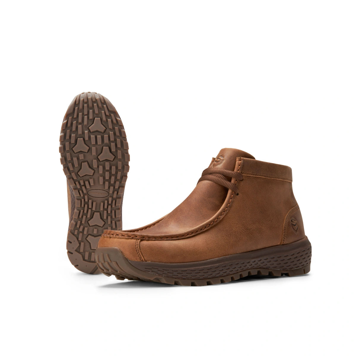 SUREWAY Men‘s 620M 6-Inch Slip-On Moc Toe Chukka Boot