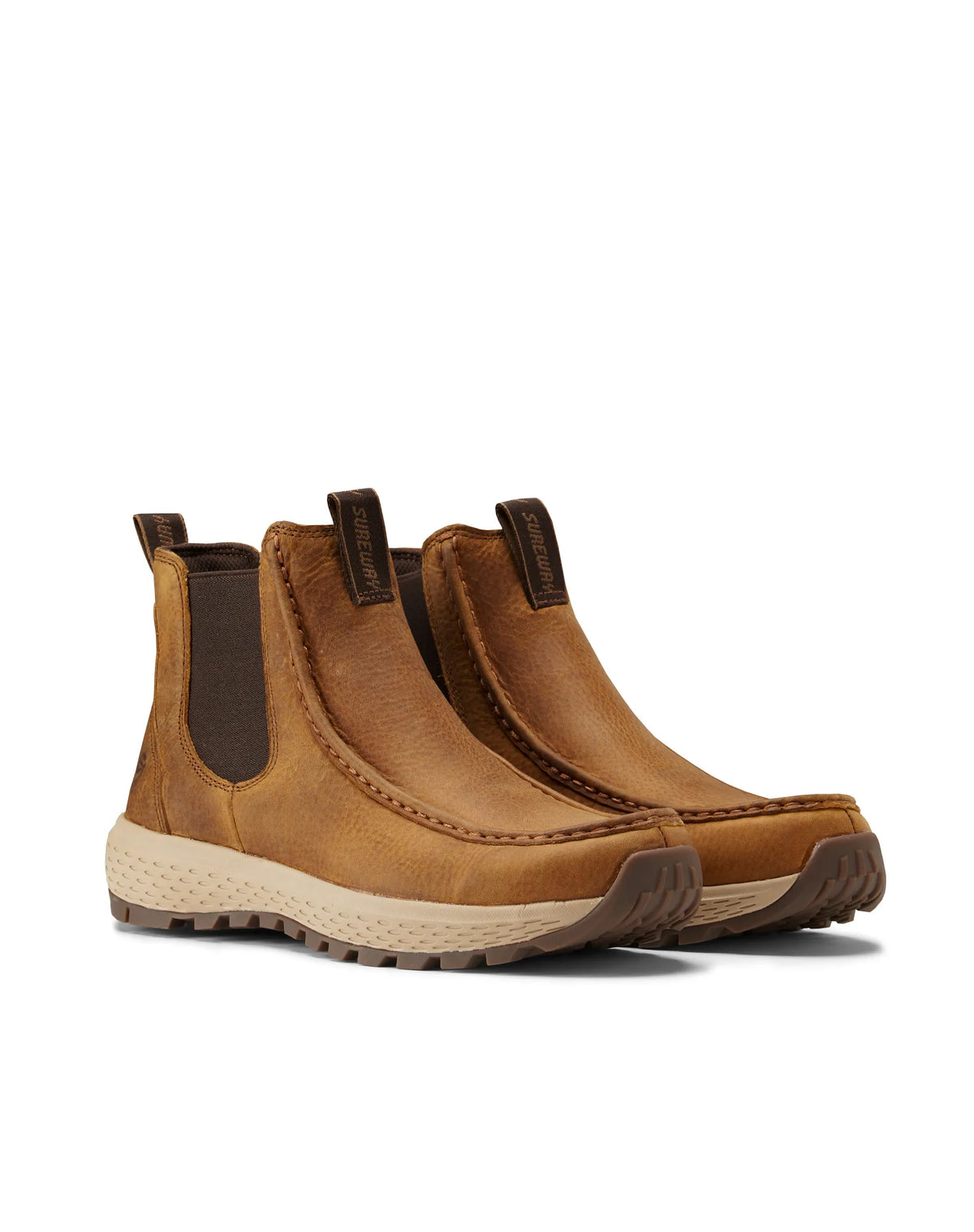 SUREWAY 622M Men’s 6-Inch Genuine Leather Chukka Boots