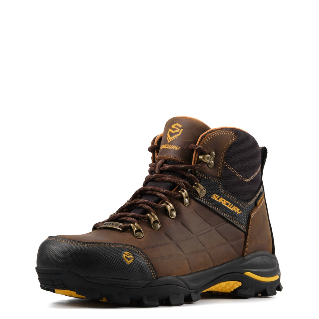 SUREWAY N629 Men’s 6-Inch Waterproof Hiker-Style Work Boots
