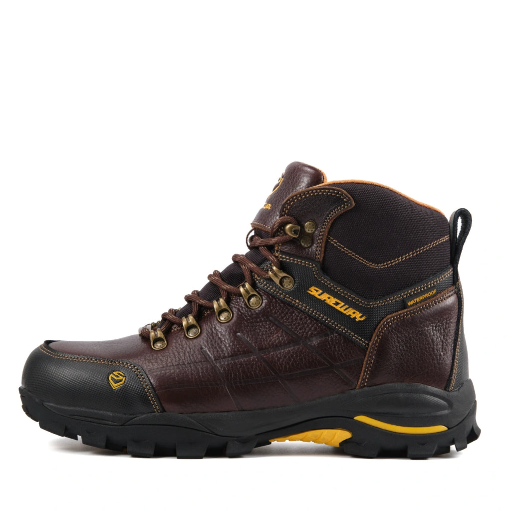 SUREWAY N629 Men’s 6-Inch Waterproof Hiker-Style Work Boots