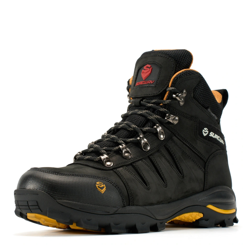 SUREWAY 630 S WP Men’s 6-Inch Waterproof Steel Toe Leather Work Boots