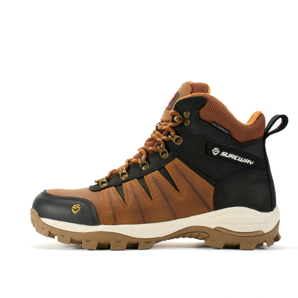 SUREWAY 630 S WP Men’s 6-Inch Waterproof Steel Toe Leather Work Boots