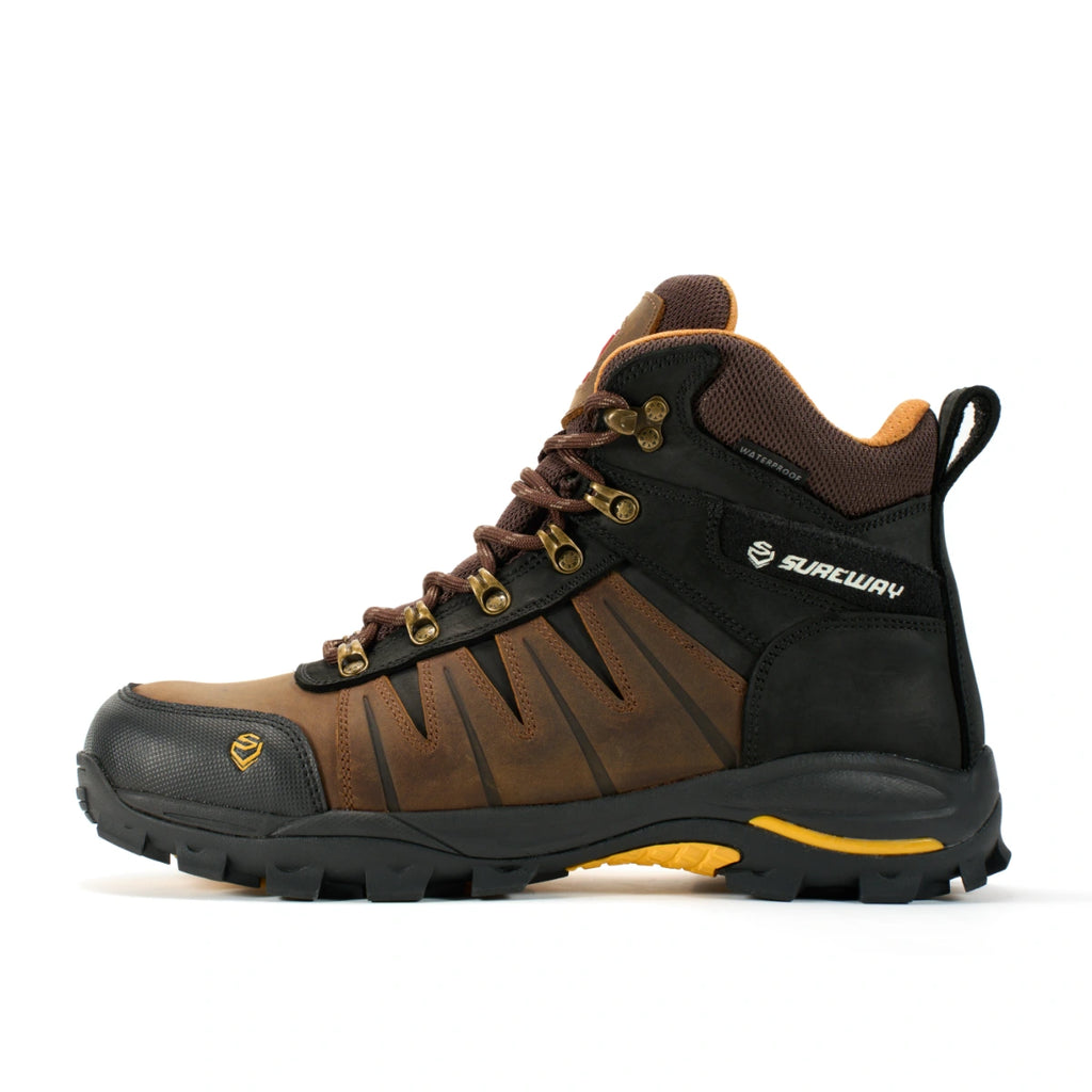 SUREWAY 630 S WP Men’s 6-Inch Waterproof Steel Toe Leather Work Boots