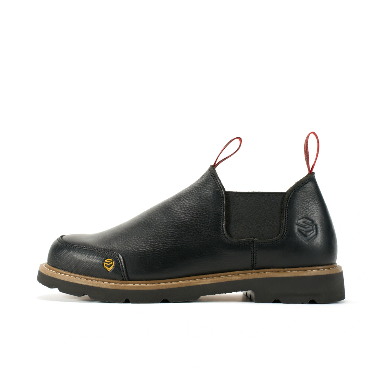 SUREWAY N501 Men’s 4-Inch Leather Slip-On Work Boots – Goodyear Welt