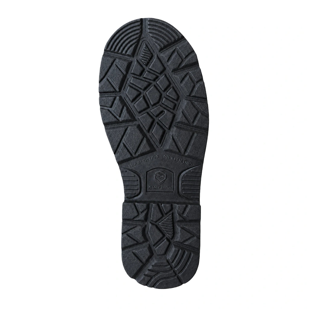 SUREWAY N501 Men’s 4-Inch Leather Slip-On Work Boots – Goodyear Welt