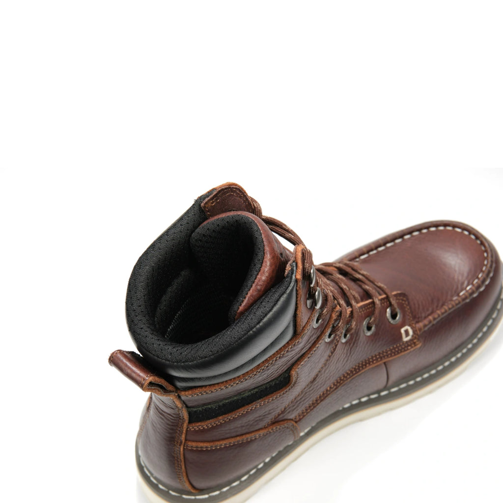 SUREWAY N819 Men’s 8 Inch Goodyear Welt Work Boots with Steel Shank